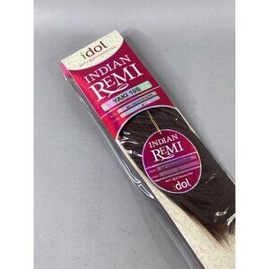 10s Idol Indian Remi #4 Dark Brown Indian Yaki 100% Human Hair Extension